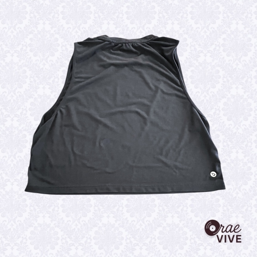 Baleaf Black Crop Workout Tank Top  [W/L]